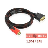 Кабель-переходник HDMI-DVI D 1080p full HD 3D