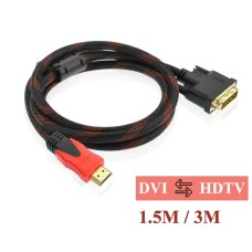 Кабель-переходник HDMI-DVI D 1080p full HD 3D