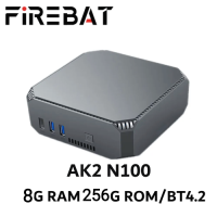 Мини-ПК FIREBAT AK2 8GB RAM/256GB ROM/Intel N100/Windows 11 Pro