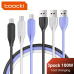 Кабель для зарядки виниловый Toocki 100W USB Type C