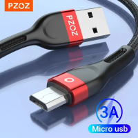 Кабель PZOZ Micro USB для Samsung S7 Xiaomi Redmi Note 5 Pro Android