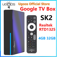 Android Smart ТВ-приставка для телевизора Ugoos SK2 4/32 ГБ