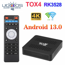 ТВ-приставка Ugoos TOX-4, Android 13, 4ГБ+32ГБ, HDMI 2.1