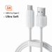 Кабель Toocki USB/Type-C из жидкого силикона 3A 