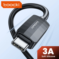 Кабель Toocki USB/Type-C из жидкого силикона 3A 