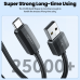 Кабель Toocki USB/Type-C из жидкого силикона 3A 