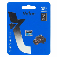 Карта памяти MicroSDXC 64GB Netac P500 Standard Class 10