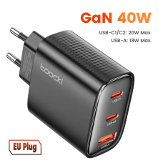 Зарядное устройство Toocki с USB-портом, 40 Вт, для iPhone 15 14 13 12 Pro Max QC 4,0