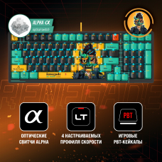 Игровая механическая клавиатура A4Tech Bloody AT98 Renegade, игровые клавиши, подсветка LED (AT98)