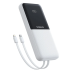 Внешний аккумулятор Baseus Ultra-Fast Dual-Cable 20000mAh 22.5W - White Внешний аккумулятор Baseus Ultra-Fast Dual-Cable 20000mAh 22.5W - White