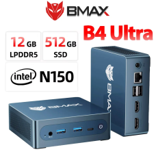Мини-ПК BMAX B4 Ultra (Intel N150, RAM 12 ГБ, SSD 512 ГБ) Мини-ПК BMAX B4 Ultra (Intel N150, RAM 12 ГБ, SSD 512 ГБ)