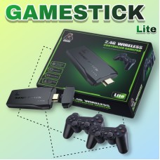 Игровая приставка Game Stick Lite 4K, 20000+ Ретро Игр для телевизора, портативная приставка 