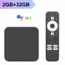 Смарт ТВ приставка RockTek GT1 UHD Google TV Box 2ГБ 32ГБ Realtek1325 Google TV 12